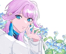 目を惹くVtuber様の立ち絵のイラスト承ります イメージ1
