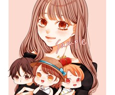 あなただけの可愛いアイコン、お描きします イメージ1