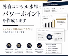 外資コンサル水準の「伝わる資料」を作成します イメージ1