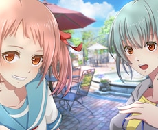 アニメ風のイラストお描きします アニメ風・スクショ風のイラストを制作します