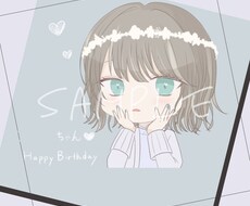 デフォルメSNSアイコン作成します イメージ1