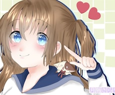 SNS用アイコン等の簡単なイラスト描きます イメージ1