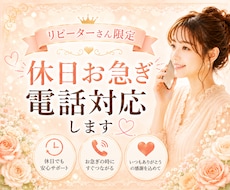リピーターさん限定♡お急ぎ電話鑑定♡休日対応します イメージ1