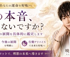 彼の本音と今後をタロットで鑑定します イメージ1