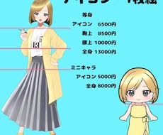 アイコン・1枚絵お描きします 背景、商用利用・二次利用込み！