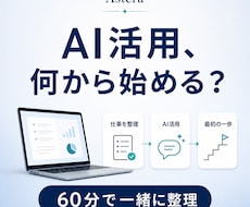 ChatGPTの仕事活用を60分で整理します イメージ1