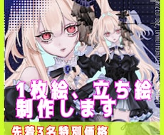 立ち絵先着3名様特別価格で提供いたします イメージ1