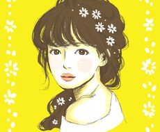 お写真をもとに似顔絵をお描きいたします お祝いやプレゼントにいかがですか？
