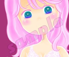 SNSに使えるかわいい人物アイコン描きます イメージ1