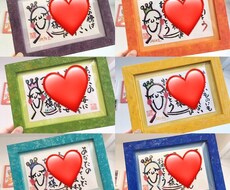 カードに名前唄♡名前に込められた想いを形にします 「筆文字&ちぎり絵の名前唄」を大切な方に贈りませんか？♡