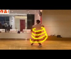ダンス動画にネオン加工を加えます イメージ1