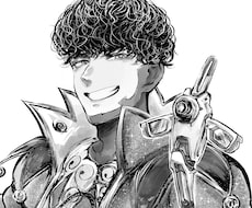 一枚絵・SNSアイコンをモノクロで承ります イメージ1