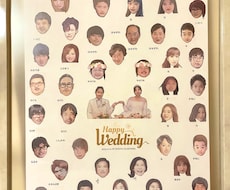 フルカラーハイクオリティ！似顔絵結婚証明書描きます イメージ1