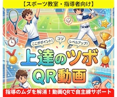 指導の手間削減!生徒が伸びる動画QR作成できます イメージ1