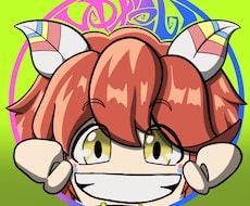 ポップなキャラクター風にイラスト描きます SNSアイコンや特別な方へのプレゼントにいかがでしょうか？