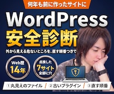 WordPressのセキュリティを診断します イメージ1