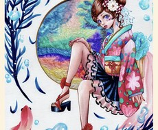 お好きなイラスト、ロゴ、広告デザイン描きます イメージ1