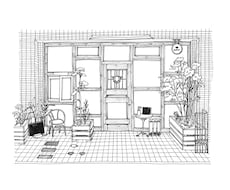 建物・お店・おうちをペン画で丁寧に描きます イメージ1