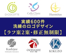 修正無制限！　シンプルでおしゃれなロゴを作成します 企業の顔となる高品質なロゴを、安心のサポートで