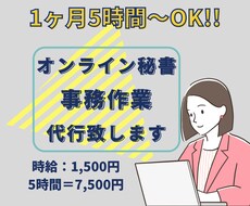 秘書業務・事務作業をお手伝いします 時間が惜しい・他の業務に時間を割きたいあなたへ