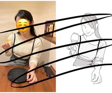 お洒落な線画作成します イメージ1