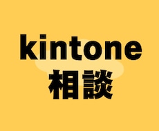 kintoneについて相談にのります kintoneを導入したい・使いこなせていない　まずはご相談