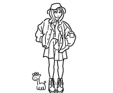 写真をもとにシンプルでポップなイラスト描きます イメージ1