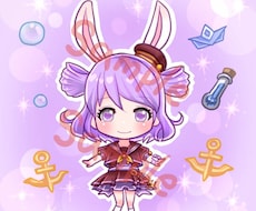 アイコン、デフォルメイラストを描きます イメージ1