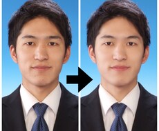 就活etc..に使う証明写真お直しします イメージ1