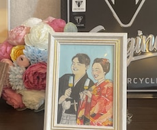 手描きで似顔絵を作成します イメージ1