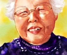 温かみあるイラストで似顔絵描きます ご依頼者様、お相手様が笑顔になるような仕上がりにします。