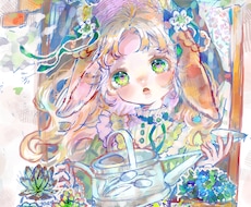 柔らかい童話のような印象のイラストを制作します 堅苦しい文章、伝わりにくい場面やその魅力。人から人へ伝えます