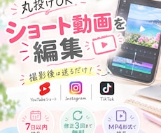 丸投げOK｜ショート動画を編集します イメージ1