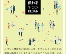 情報にまとまりのあるチラシを作成します イメージ1