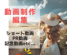 動画作成、動画編集（テロップなど）します イメージ1