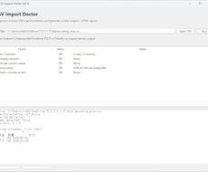 CSV診断ツールを即納します イメージ1