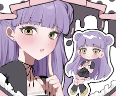 ペア画、オリキャラ、コテキャさん描きます 女の子らしく可愛い雰囲気が得意です♡