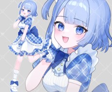 可愛い特化の立ち絵描きます イメージ1