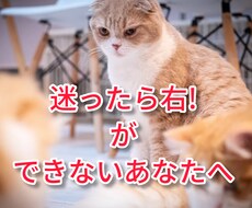 難しいその選択どっちにするか決めます イメージ1