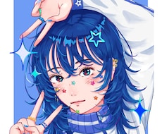 色鮮やかな個性輝くアイコンイラスト描きます 自分だけのアイコンが欲しい方へ