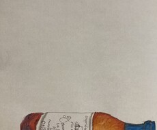 主にワインボトルのイラスト描きます イメージ1