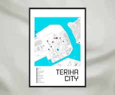お住まいの地域をアートにします 思い出の場所を形に残しましょう！