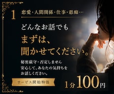 お試しOK! 短時間でも親身にお話うかがいます イメージ1
