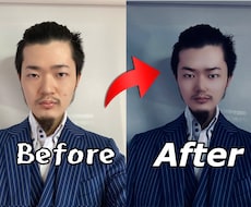 人物画像のレタッチ加工承ります イメージ1