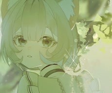 最短二日！アイコン/サムネイラスト制作します ○活動を彩る1枚に｜透明感と引き込まれるイラスト制作