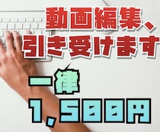 YouTube 他、各種動画の編集引き受けます イメージ1