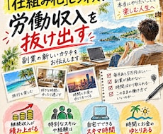 労働型だけではない副業・収入の仕組みを解説します イメージ1