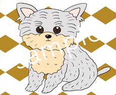 おうちの愛らしいおいぬさんを描きます イメージ1