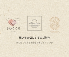 想いを大切にロゴ制作をお手伝いします イメージ1