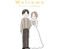 ウェルカムボードを描きます イメージ1